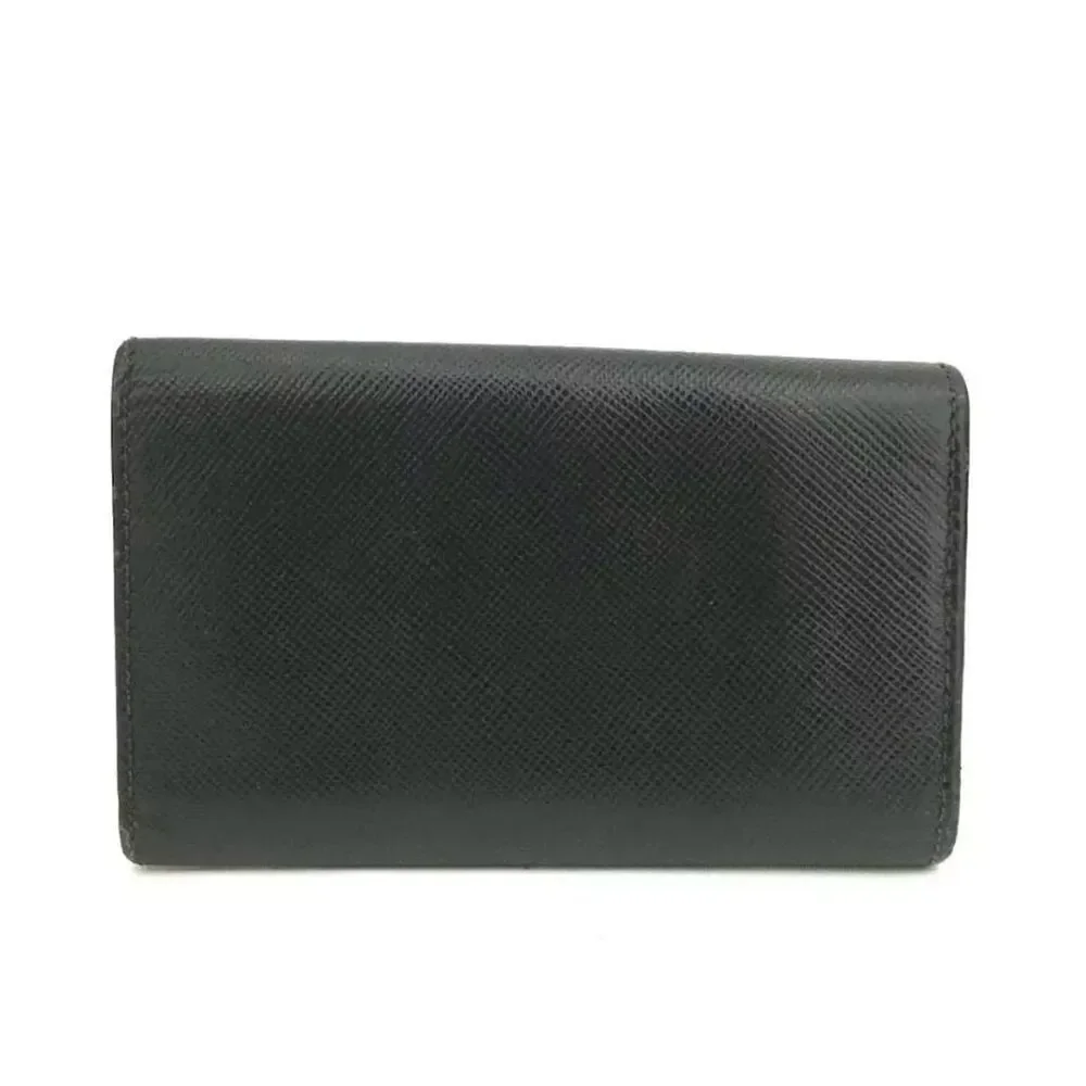 Prada Saffiano Leather Black Key Case Unisex - Picture 12 of 12